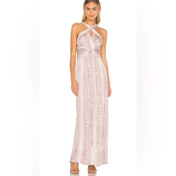 BCBGMAXARAZIA CROSS FRONT MAXI DRESS‎ SIZE XS - Picture 1 of 9